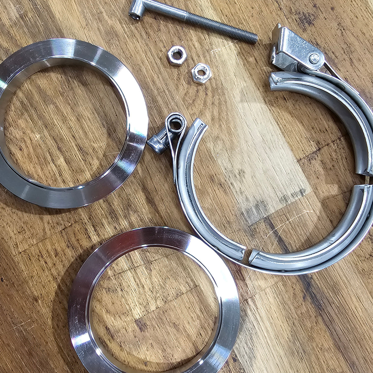 Vibrant V-Band Flange Assembly - Stainless Steel