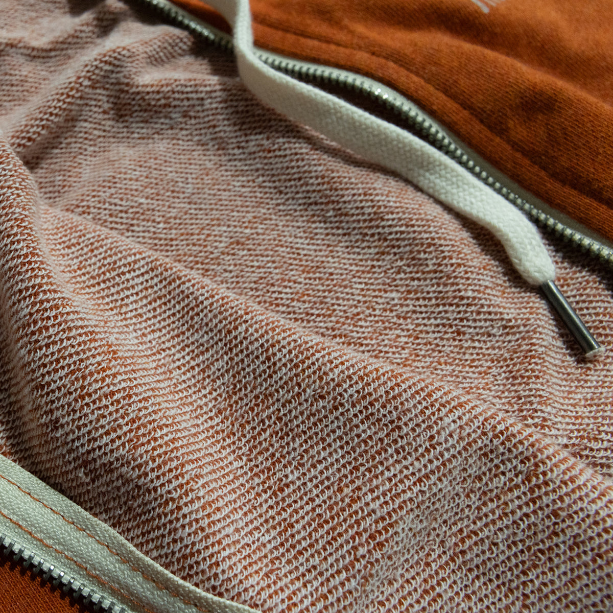Heatwave Zip Hoodie, Burnt Orange